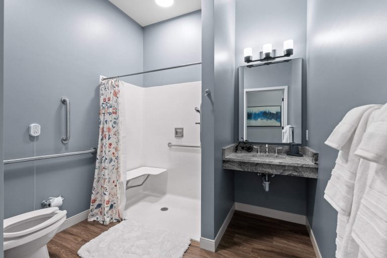 Senior Living Bathroom Apartment